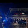 Carabinieri davanti al Novo Bar a Ponte della Priula