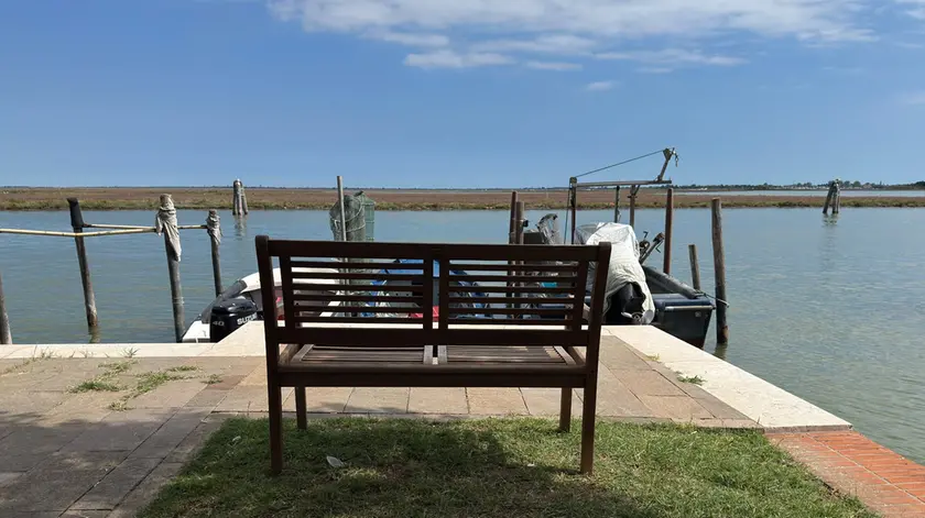 La panchina che aveva messo Sean per Gabriella