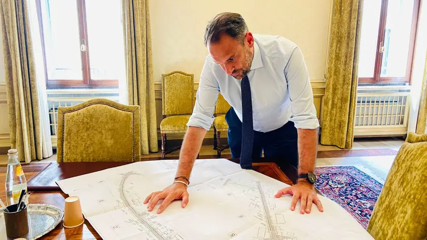 Il sindaco Mario Conte