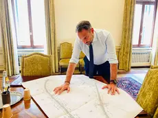 Il sindaco Mario Conte