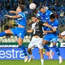 Un momento della partita