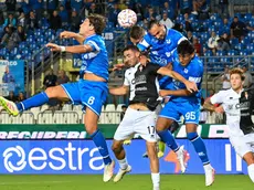 Un momento della partita
