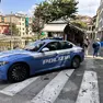 La polizia in centro a Treviso