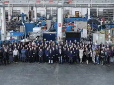 Foto di gruppo del team della Pm Performing di Casale sul Sile
