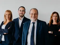 Da sinistra Alessandra, Juan Ramon, Giovanni e Jessica Polin