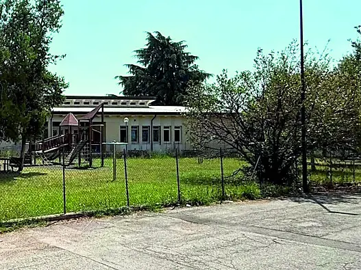 Il parco di via Pasubio dove è avvenuta l'aggressione