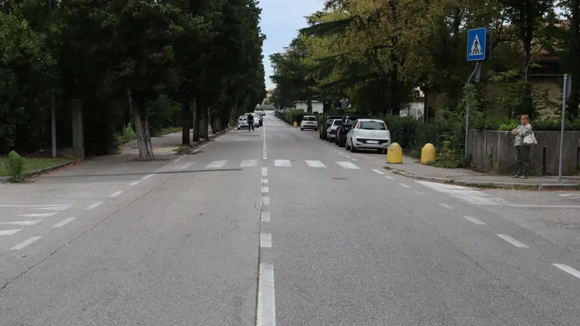 Il luogo dell'incidente costato la vita all'anziana