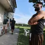 La casa dove erano domiciliati i due presunti assassini