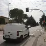 Una delle ultime telecamere installate: siamo a San Zeno, all’incrocio con via Terraglio