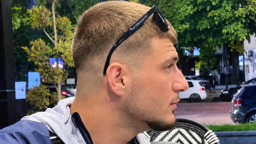 La vittima Kujtim Osmani