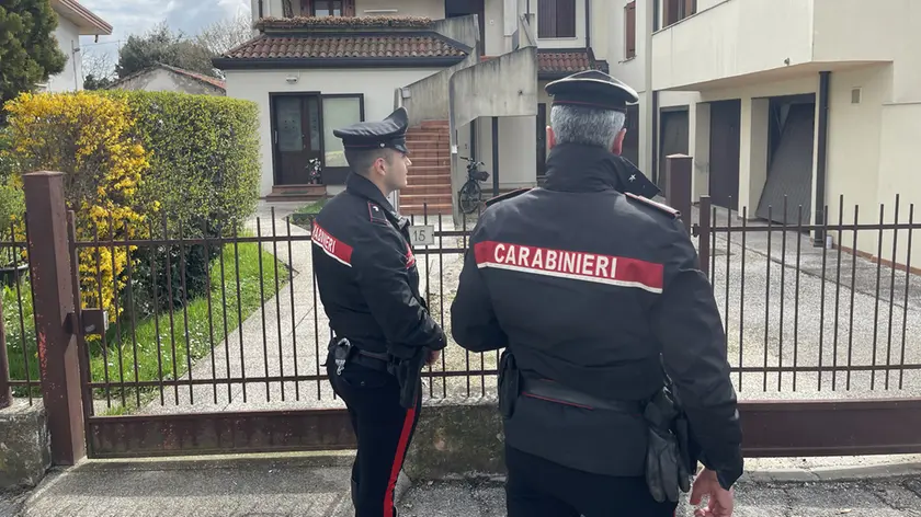 La casa dell'omicidio in via Fratelli Bandiera a Preganziol