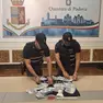 I soldi falsi sequestrati