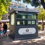 Il futuro presidio delle forze dell'ordine in via Roma