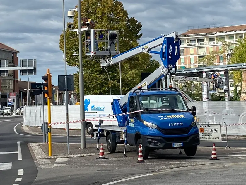 L'installazione di un targa system a Treviso