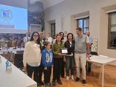 La cerimonia di premiazione in Consiglio comunale