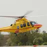 L'elicottero del Suem 118 di Treviso Emergenza