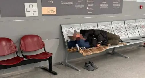 Otto clochard vivono in ospedale a Conegliano