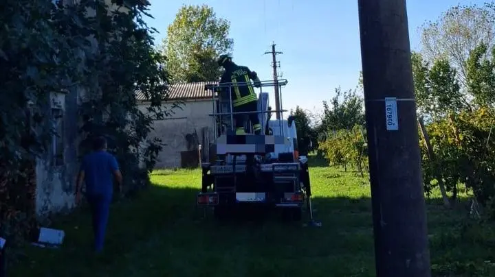 Il luogo dove è avvenuto l'incidente