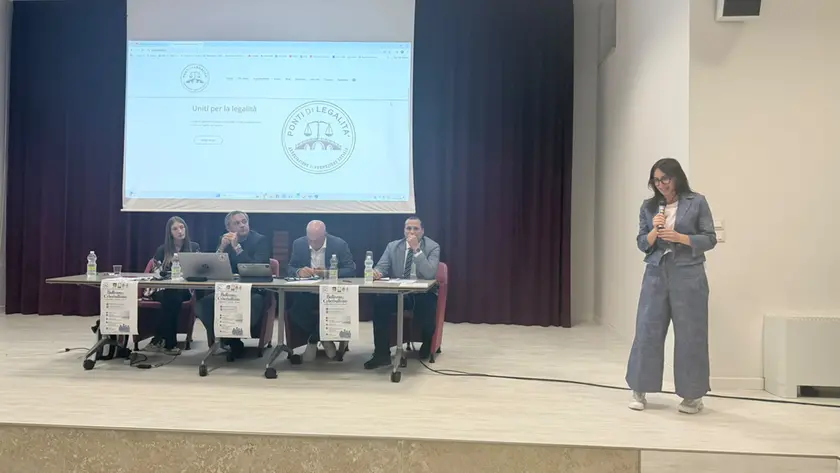 La professoressa Giannini e gli altri relatori