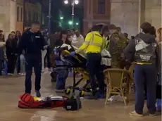 Il luogo dell'accoltellamento