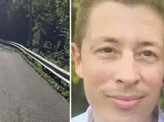A sinistra il punto dell’incidente, a destra Lorenzo D’Alì