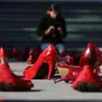 Una manifestazione contro la violenza sulle donne