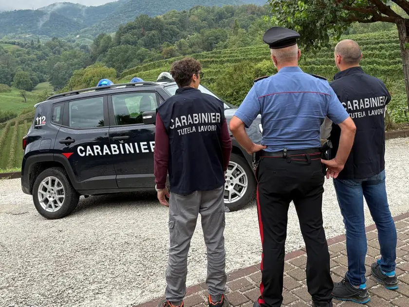 I controlli effettuati dai carabinieri