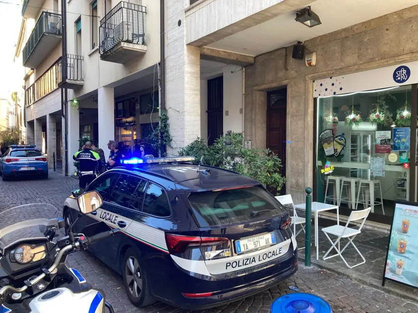 I rilievi della polizia locale