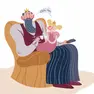 Uno dei disegni contenuti nel libro
