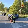 Asolo, auto fuori strada in via Castellana: quattro feriti, nessuno è grave