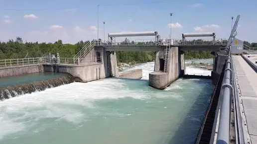 Centrale idroelettrica sul Piave