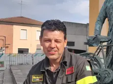Il capo squadra dei vigili del fuoco di Mira, Alessio Tanduo