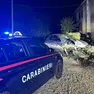 La Peugeot distrutta dopo l'incidente