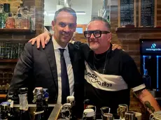 Il sindaco Mario Conte con Stefano Zanotto