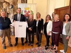 Il sindaco Conte e l’assessore Sernagiotto con i rappresentanti delle istituzioni coinvolte