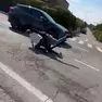 Un frangente della rissa