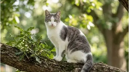 Un gattino di razza europea come Koby