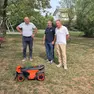 Il rasaerba robotizzato a Trevignano