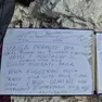 Il diario del bivacco vandalizzato