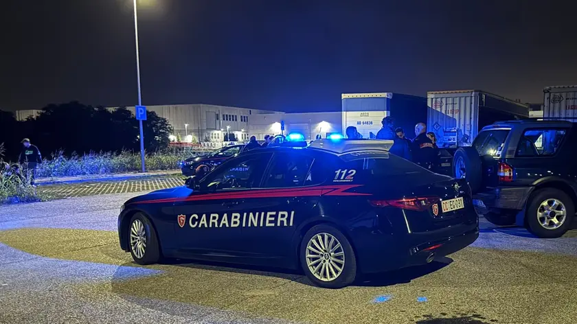Il luogo dell'incidente a Padernello