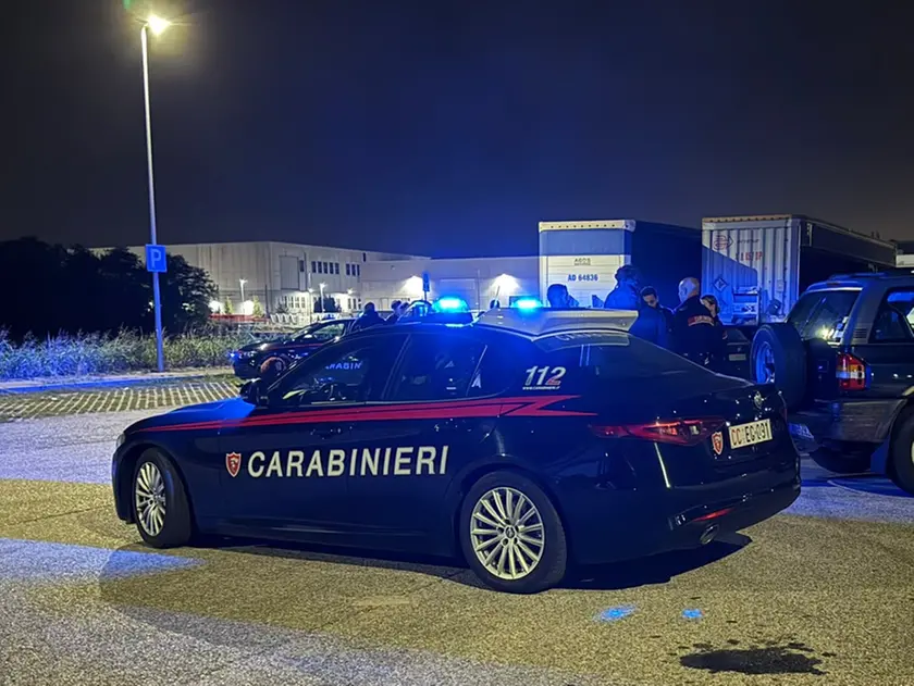 Il luogo dell'incidente a Padernello