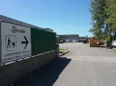 L’ingresso della sede della Steelco a Riese