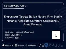 Un avviso in rete del furto di dati nello studio notarile