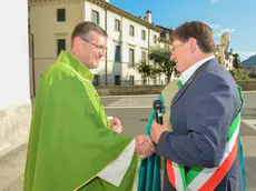 L’insediamento di don Bazzichetto a Serravalle nel 2023