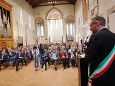 Mario Conte all'assemblea regionale dell'Anci veneto