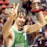 Riccardo Pittis all'epoca in cui giocava con la Benetton Basket
