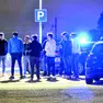 I ragazzi sul luogo dell’incidente a Padernello di Paese
