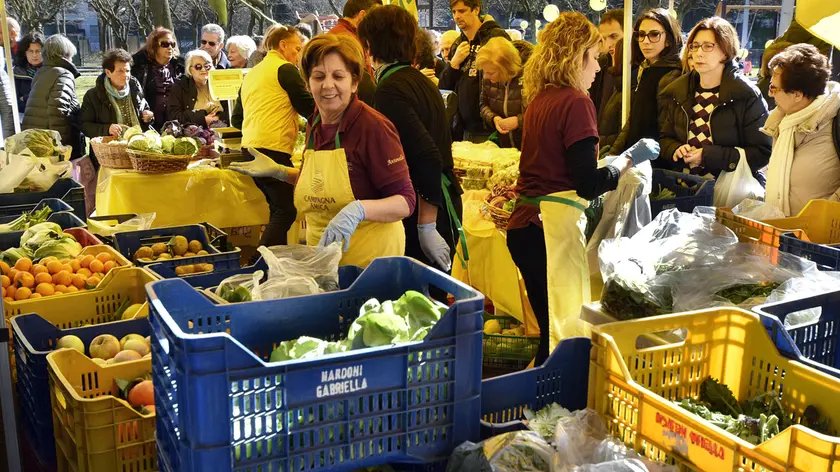 Arriva un mercatino fuori dall'ospedale di Treviso (foto archivio)