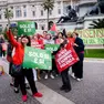 Una protesta contro la legge sulla violenza sessuale