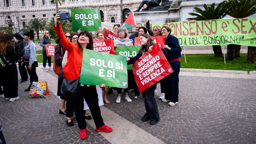 Una protesta contro la legge sulla violenza sessuale